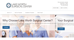 Desktop Screenshot of lakeworthsurgery.com